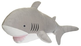 Bilde av Teddykompaniet Kramiz Haj 75 cm (Grå)