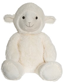 Bilde av Teddykompaniet Lamm 100 cm (Vit)