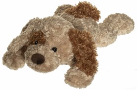 Bilde av Teddykompaniet Liggende hund 100 cm (beige)