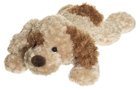 Bilde av Teddykompaniet Liggande Hund 60 cm (Beige)