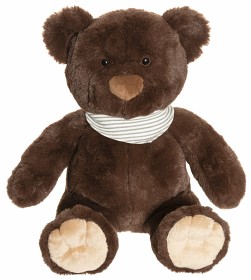 Bilde av Teddykompaniet Malte 27 cm (Mörkbrun)