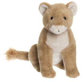 Bilde av Teddykompaniet Naturlig løvinne sittende 43 cm