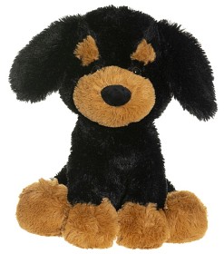 Bilde av Teddykompaniet Sittande hund (Svart)