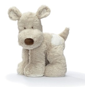 Bilde av Teddykompaniet Teddy Cream Hund 26 cm (Grå)
