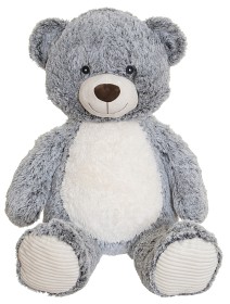 Bilde av Teddykompaniet Valle two tone 100 cm (Grå)