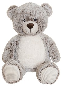 Bilde av Teddykompaniet Viggo two tone 100 cm (Brun)