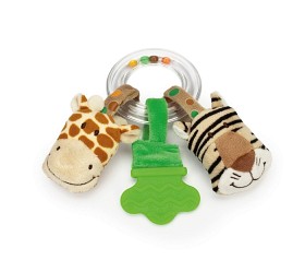 Bilde av Teddykompaniet - Diinglisar Ringskallra Giraff o Tiger