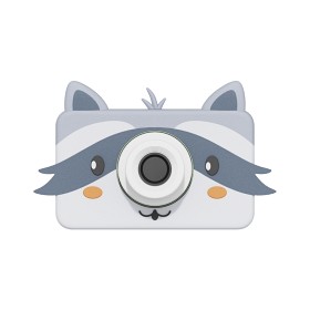 Bilde av The Zoofamily Barnkamera Zoo Friends Racoon