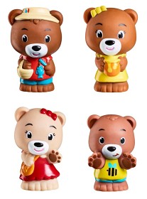 Bilde av Timber Tots by Klorofil Browny Family - Set of 4