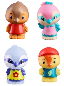 Bilde av Timber Tots by Klorofil Twitwit Family - Set of 4