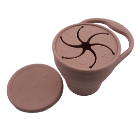 Bilde av Tiny Tot Silikon Snackskål Blush