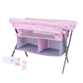 Bilde av Tiny Treasures Sammenleggbart Stellebord og Seng