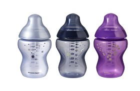 Bilde av Tommee Tippee CTN Midnight Skies tåteflaske 260 ml, 3 stk