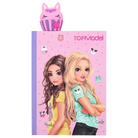 Bilde av TOPModel Dagbok Med Bokmärke Candy Cake