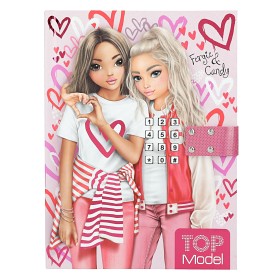 Bilde av TOPModel Dagbok med kode & musikk One Love