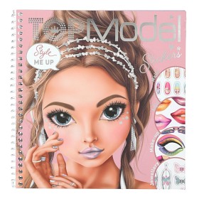 Bilde av TOPModel Dress me up Face Klistremerkebok Glitter Queen