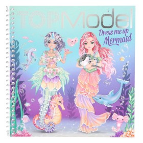 Bilde av TOPModel Dress Me Up Klistremerkebok Mermaid