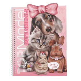 Bilde av TOPModel Dress Me Up Stickersbok CUTE ANIMALS