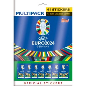 Bilde av TOPPS Euro 2024 Stickers Multi Pack