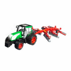 Bilde av Traktor med skurtresker 80 Cm (Blandede farger)