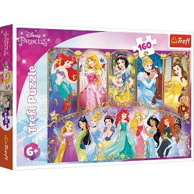 Bilde av Trefl Disney Princess Puslespill (160-bitar)