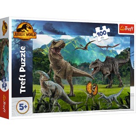 Bilde av Trefl Jurassic World Pusselspill 100-biter