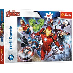 Bilde av Trefl Marvel Avengers Puzzle (200-bitar)