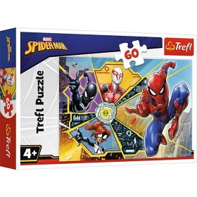 Bilde av Trefl Marvel Spider-Man Pusselspill 60-biter