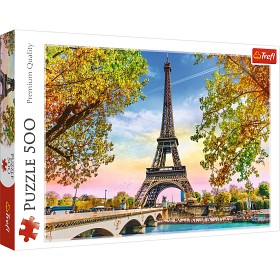 Bilde av Trefl Puslespill Romantiske Paris (500-brikker)