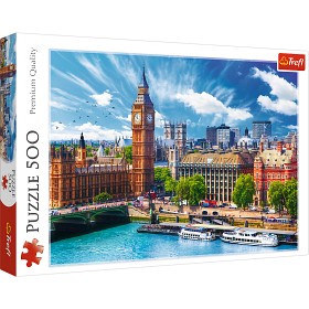 Bilde av Trefl Puslespill Solskinnsdag i London (500-brikker)