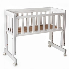 Bilde av Troll Bedside Crib Two (Vit)