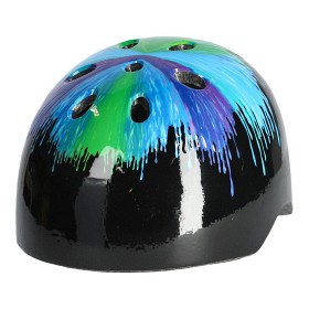 Bilde av Tuffnutz Hjelm (Paint Splat Mohawk Blue)