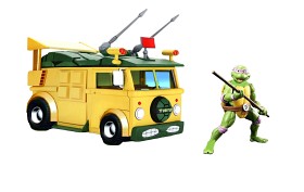 Bilde av Turtles Skilpaddebil med Donatello Figur 1:24