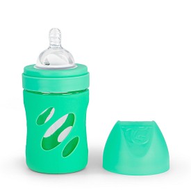 Bilde av Twistshake Anti-Colic Glasflaska 180ml (Grön)