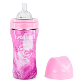Bilde av Twistshake Anti-Colic Stål 330ml (Marble Pink)