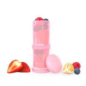 Bilde av Twistshake Pulverbehållare (Pastell Rosa)