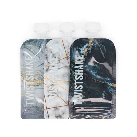 Bilde av Twistshake Squeeze Bag Marble (100ml 3-pack)