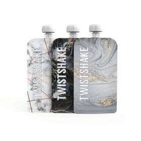 Bilde av Twistshake Squeeze Bag Marble (220ml 3-pack)