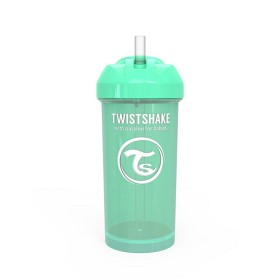 Bilde av Twistshake Straw Cup 360 ml (Pastell Grön)