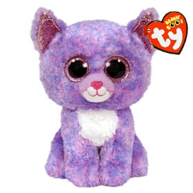 Bilde av TY Beanie Boos Cassidy Katt 23 cm (Lavendel)