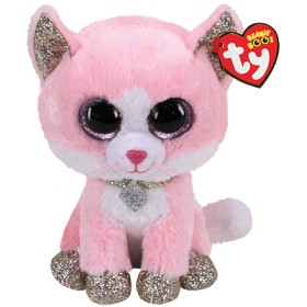 Bilde av TY Beanie Boos Fiona Katt 23 cm (Rosa)