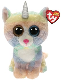 Bilde av TY Beanie Boos Katt med hord 23 cm (Heather)