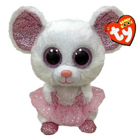 Bilde av TY Beanie Boos Nina Ballerinamus 15 cm