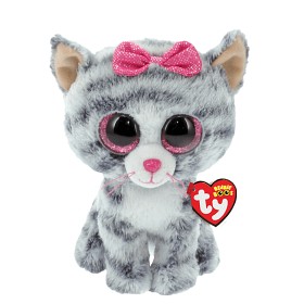 Bilde av Ty Beanie Boos Kiki Cat grey