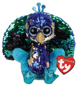 Bilde av TY Flippables Tyson Peacock 15 cm