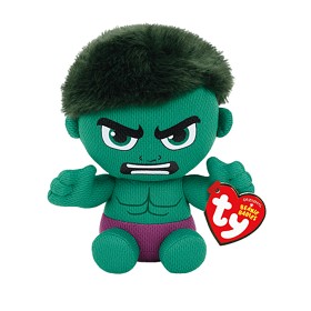 Bilde av TY Marvel Beanie Babies Hulken 15,5 cm
