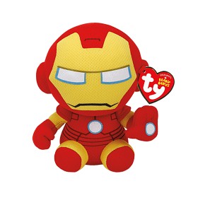 Bilde av TY Marvel Beanie Babies Iron Man 15,5 cm