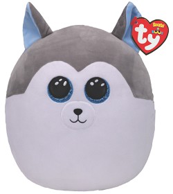 Bilde av TY Squishy Beanies Slush Husky Gosekudde 35 cm