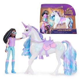 Bilde av Unicorn Academy Dukke & Enhjørning Layla & Glacier