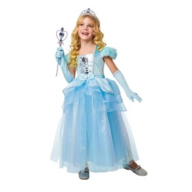 Bilde av Kostyme Blå prinsesse 3-4 år